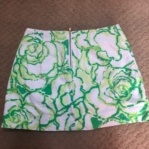 Lilly Pulitzer Floral Skirt - Picture 2 of 5